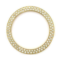 Heren Pavé Diamant Horloge 3,25 karaat – 18 Karaat Geelgoud