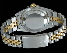 Afbeelding in Gallery-weergave laden, dame Champagne Stok Rolex-wijzerplaat Roestvrij staal en gouden jubileumarmband
