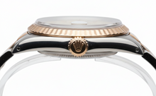 Afbeelding in Gallery-weergave laden, dame Horloge Champagne Stok wijzerplaat Rolex Rand Geel Goud Jubileum
