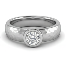 Afbeelding in Gallery-weergave laden, Diamant Herenring – vooraanzicht
