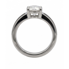 Afbeelding in Gallery-weergave laden, Verfijnd Diamant Herenring 1,50 karaat – profielaanzicht
