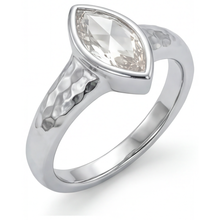 Afbeelding in Gallery-weergave laden, Diamant Solitaire Ring 1,25 karaat 14K Witgoud – hoekaanzicht
