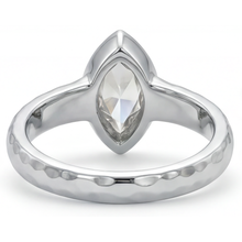 Afbeelding in Gallery-weergave laden, Solitaire Ring 14K Witgoud met Diamant – bovenaanzicht
