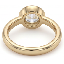 Afbeelding in Gallery-weergave laden, Fijn Diamant Solitaire Verlovingsring 2,75 karaat – achteraanzicht
