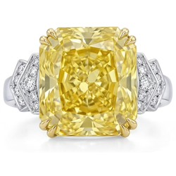 Fancy Gele Diamant Sieraad Ring – VVS Zuiverheid 0,75 karaat