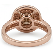 Afbeelding in Gallery-weergave laden, Fijne Diamant Bruidsring – profielaanzicht
