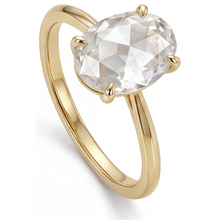Afbeelding in Gallery-weergave laden, Elegant Fijne Diamant Ring 4,25 karaat – zijaanzicht
