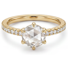 Afbeelding in Gallery-weergave laden, Luxe Fijne Diamant Solitaire Verlovingsring 2,25 karaat – hoofdaanzicht
