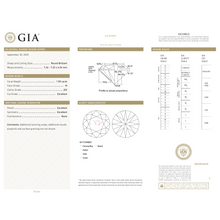 Afbeelding in Gallery-weergave laden, GIA Certificate 2
