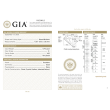 Afbeelding in Gallery-weergave laden, GIA Certificate
