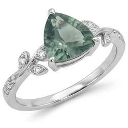 VVS Green Prasiolite Edelsteen Ring 2,0 karaat – 14 Karaat