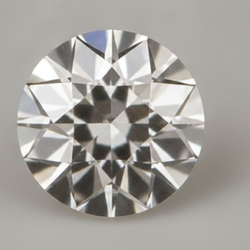 Natuurlijke F VS1 1.5 Karaat Rond uit de aarde gewonnen losse diamant Oud Europees Geslepen Natuurlijk