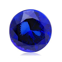 Rond Geslepen Korenbloem Saffier Loose Sapphires Natural in Gold