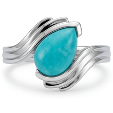 Afbeelding in Gallery-weergave laden, Schitterend Neon Paraiba Gekleurde Steen Ring 2 karaat – vooraanzicht
