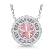 Afbeelding in Gallery-weergave laden, Collier met roze diamant 2,4 karaat rond
