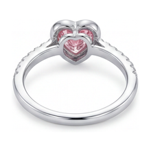 Afbeelding in Gallery-weergave laden, Ring met hartvormige roze diamant van 2,35 karaat
