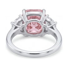 Afbeelding in Gallery-weergave laden, Ring met roze diamant van 5,2 karaat, kussenslijpsel

