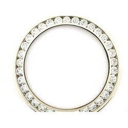 Echte Diamant Bezel voor Rolex Datejust President 36mm Heren Horloge 4,5 karaat – 14K Geelgoud