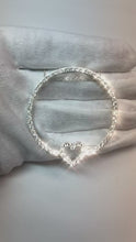 Video laden en afspelen in Gallery-weergave, 0,83 Ct Briljant Geslepen Echt Diamanten Cirkel Hanger Ketting Wit Goud 14K
