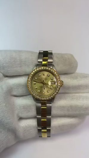 roestvrij staal en goud Rolex