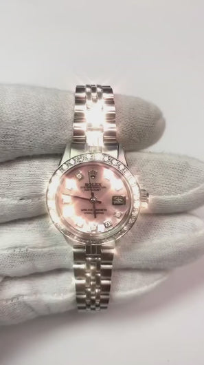 Rolex Datumjust diamanten wijzerplaat