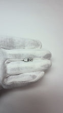Video laden en afspelen in Gallery-weergave, Echte 2 Kt Mooie Asscher Geslepen Echt Diamanten Oorknopjes Witgouden Sieraden
