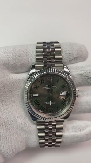 Rolex roestvrijstalen herenhorloge