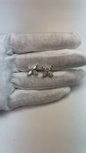 Video laden en afspelen in Gallery-weergave, Vrouwen Marquise Echt Diamanten Stud Oorbel 2,40 Karaat Witgouden Sieraden
