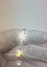 Video laden en afspelen in Gallery-weergave, Roze en gele saffier diamanten armband 2,95 karaat dames sieraden
