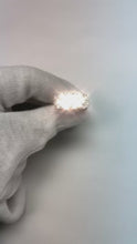 Video laden en afspelen in Gallery-weergave, 2 Karaats Marquise En Ronde Echt Diamanten Verlovingsband Wit Goud 14K Nieuw

