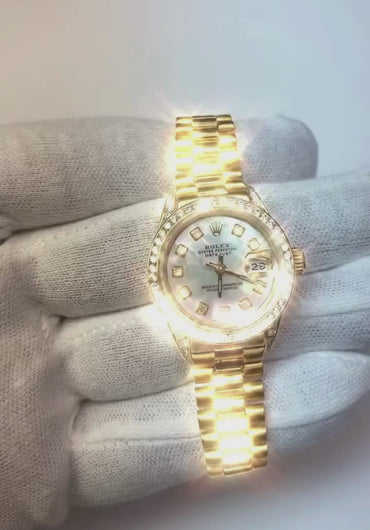 Rolex Datumjust diamanten wijzerplaat