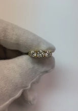 Video laden en afspelen in Gallery-weergave, 2.75 karaat diamanten verlovingsring wit goud vrouwen sieraden
