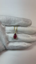 Video laden en afspelen in Gallery-weergave, Echte Diamant Hanger 3.50 Karaat
