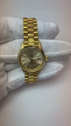 geelgouden dameshorloge Rolex