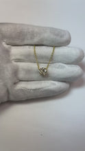 Video laden en afspelen in Gallery-weergave, Echte Diamant Hanger 1 Karaat
