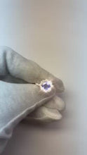 Video laden en afspelen in Gallery-weergave, Echte Diamant Ring 3 Karaat
