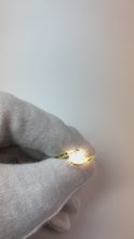 Video laden en afspelen in Gallery-weergave, 1 karaat ronde diamanten solitaire ring wit goud 14K sieraden
