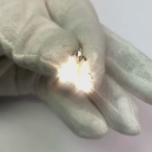 Video laden en afspelen in Gallery-weergave, 1,50 karaat oude mijnwerker geslepen diamanten oorknopjes wit goud 14k
