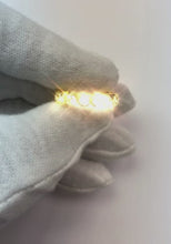 Video laden en afspelen in Gallery-weergave, 1,60 karaat ronde ring set diamant eeuwigheid band Nieuw
