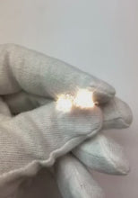 Video laden en afspelen in Gallery-weergave, Verlovingsring ronde diamanten ring 1,50 karaat witgoud 14K sieraden
