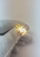 Video laden en afspelen in Gallery-weergave, Grote markiezin geslepen diamanten geaccentueerde ring 4,75 ct. Dames Sieraden Nieuw
