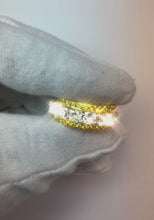 Video laden en afspelen in Gallery-weergave, Natuurlijke Diamanten Eternity Ring 9.20ct - Roségoud 14K
