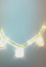 Video laden en afspelen in Gallery-weergave, 5 karaat ronde diamanten halsketting massief wit goud 14K vrouwen sieraden
