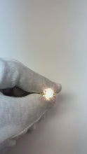 Video laden en afspelen in Gallery-weergave, 2,75 karaat ronde natuurlijke diamant, gewonnen uit de aarde, F VVS1, uitstekende slijping, los
