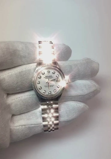 Rolex Datumjust Jubileum roestvrijstalen horloge