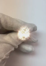 Video laden en afspelen in Gallery-weergave, Ovale Halo Diamanten Ring Witgoud 14K Sieraden Voor Vrouwen
