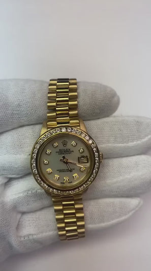 geelgouden vrouw Rolex