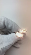 Video laden en afspelen in Gallery-weergave, Diamanten ring verlovingsband set nieuw 4,51 karaat wit goud 14K
