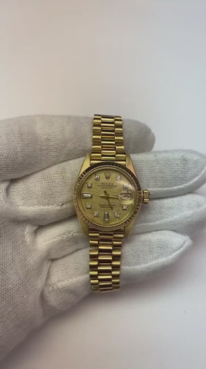 gecanneleerde rand Rolex