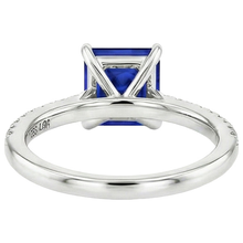 Afbeelding in Gallery-weergave laden, Natuurlijke Saffier Ring 6ct - Witgoud 14K
